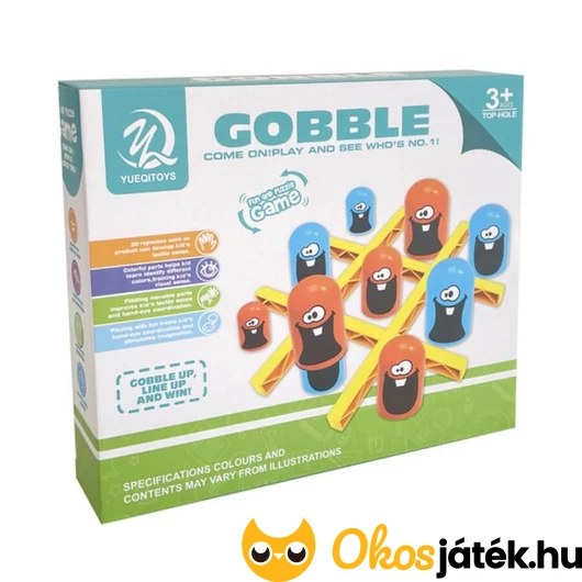 Gobble tic-tac-toe társasjáték