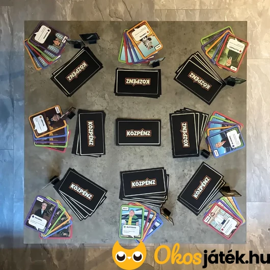 Állami mutyi társasjáték játéktere