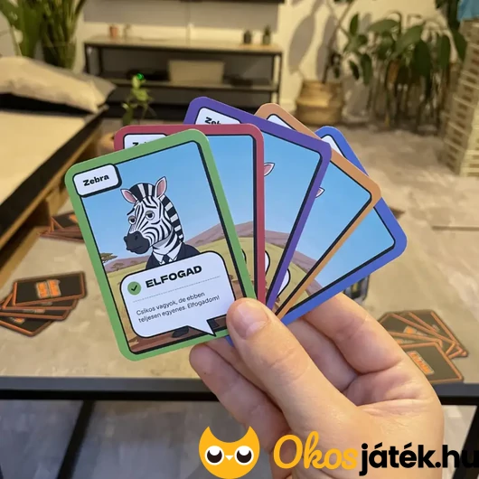 Állami mutyi társasjáték kártyái