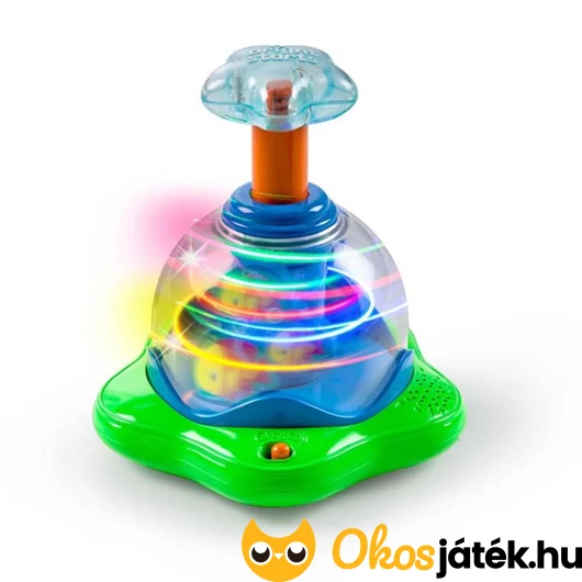 Press and Glow spinner zenélő, világító játék