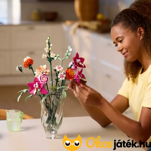 Lego virágcsokor összeállítva