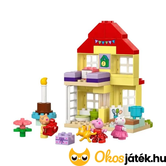 Lego Duplo Peppa malac születésnapi háza