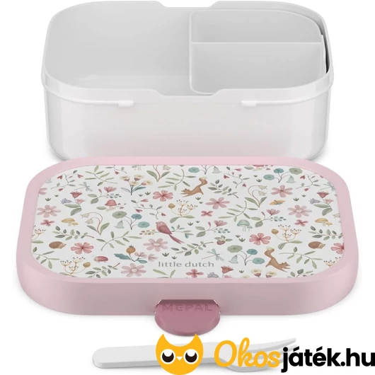 több rekeszes osztott uzsonnás doboz lányoknak