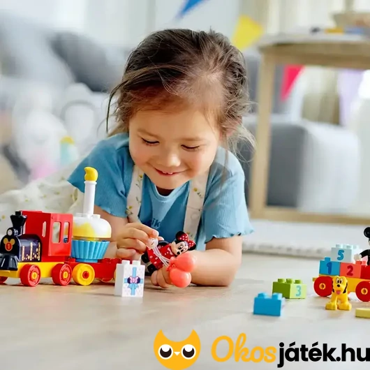 Lego Duplo Mickey és Minnie építés közben