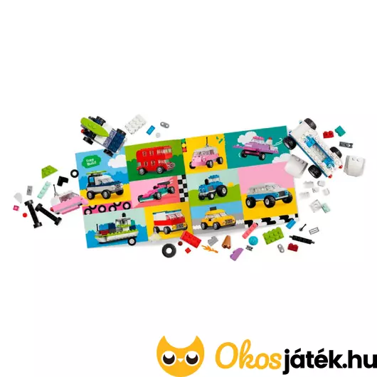 Lego kreatív járművek ötletfüzet