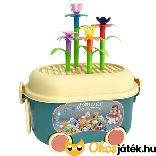 Virág építőjáték