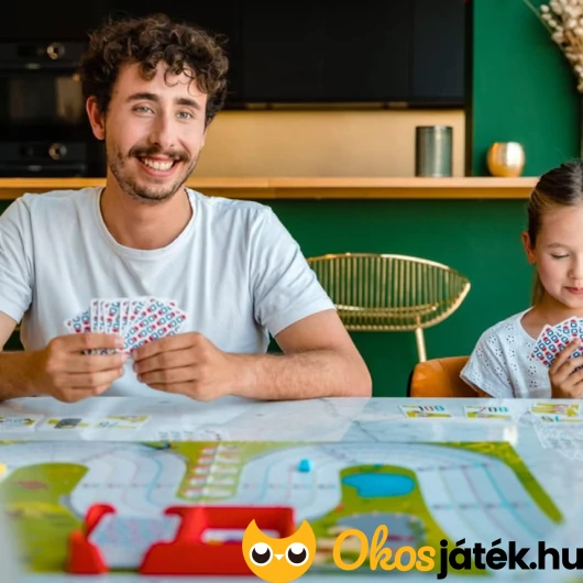 1000 Km társasjáték játék közben