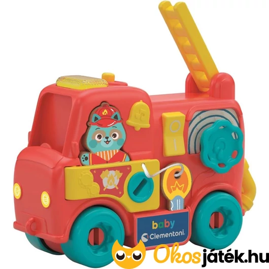 Clementoni Játék tűzoltó autó