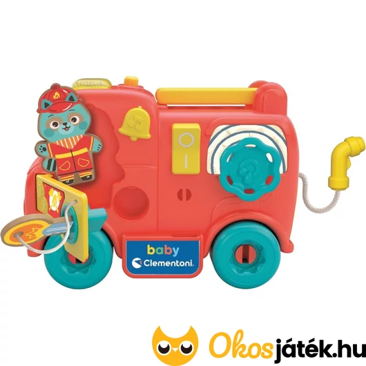 Készségfejlesztő tűzoltó autó