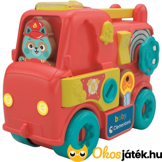 Tűzoltó autó babáknak