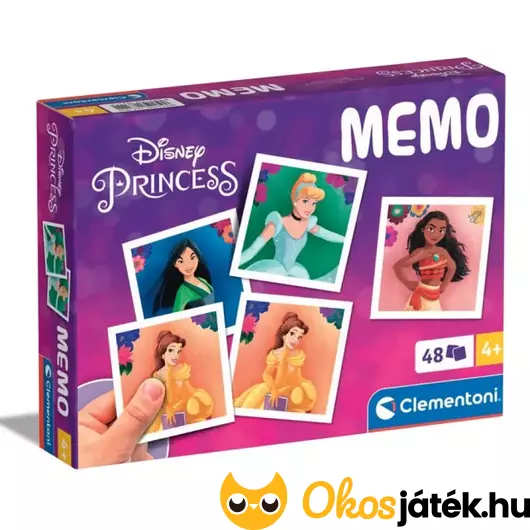 Disney hercegnős memória játék - Clementoni 