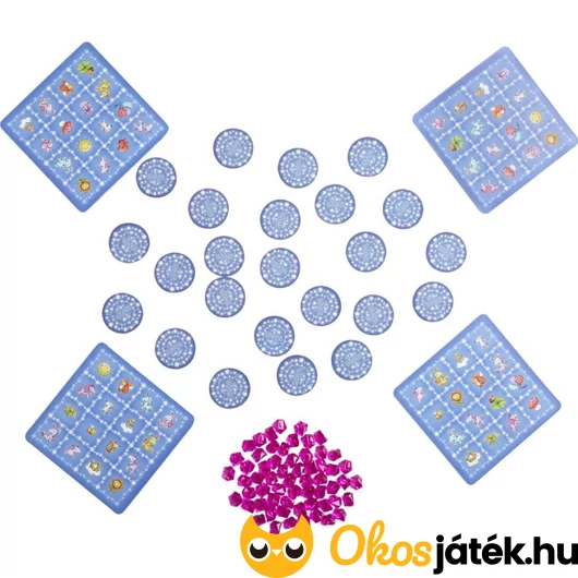 Egyszarvúak Felhőországban bingó játék tartalma