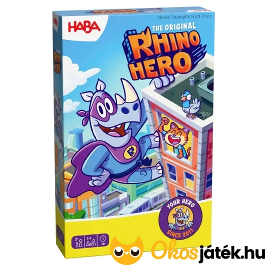 Rhino Hero kártyajáték – The Original Haba