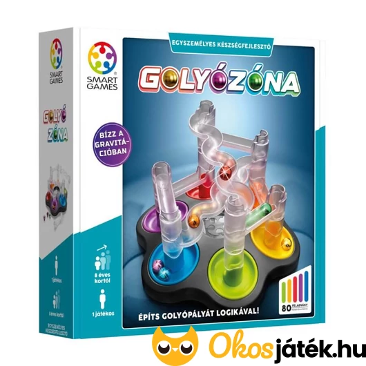 Smart Games Golyózóna - Építs golyópályát logikával