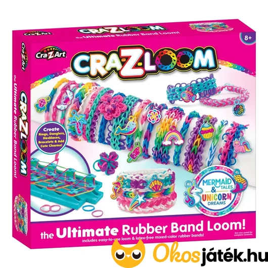 Cra-Z-Art: Gumikarkötő-készítő szett