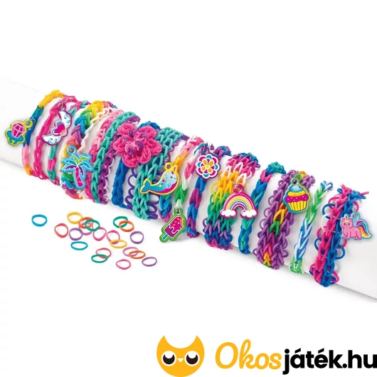 Elkészíthető gumikarkötők