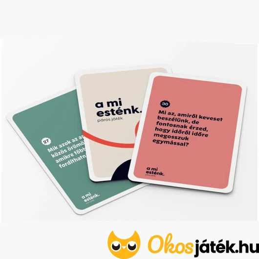 Eufória - A mi esténk páros játék kártyái