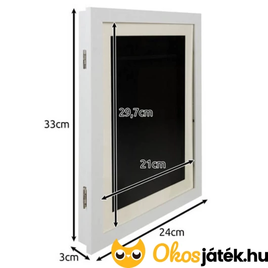 Gyerekrajz tároló képkeret mérete