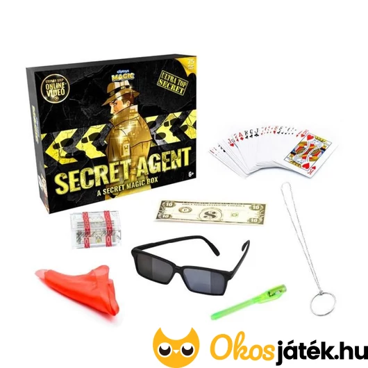 Magic City: Titkos ügynök bűvész készlet