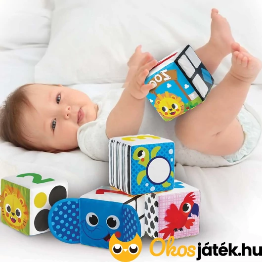 Puha kockák babáknak