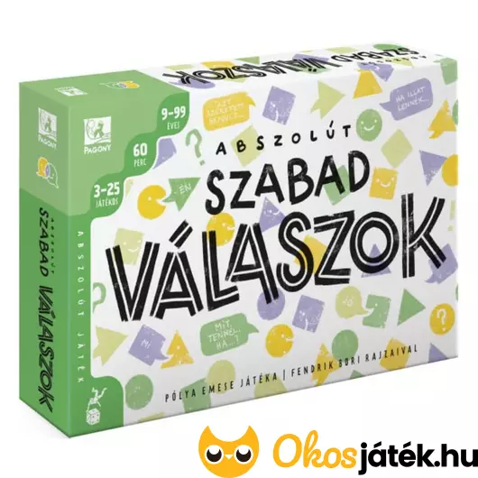 Abszolút szabad válaszok társasjáték