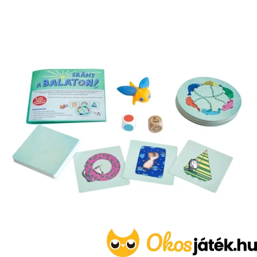 Irány a Balaton! kártyajáték elemei