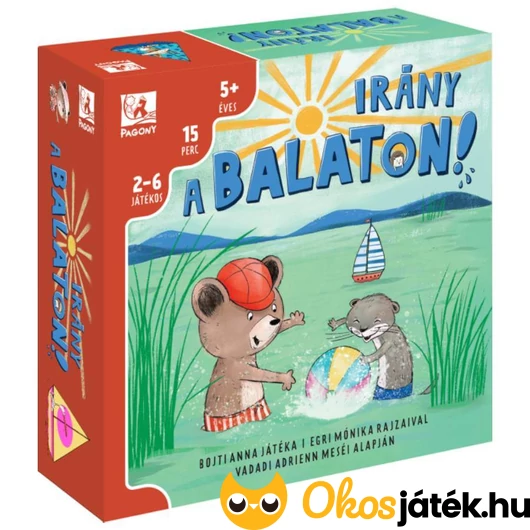 Irány a Balaton!  kártyajáték - Pagony