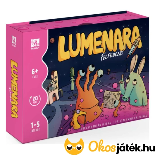 Lumenara felfedezői kártyajáték - Pagony