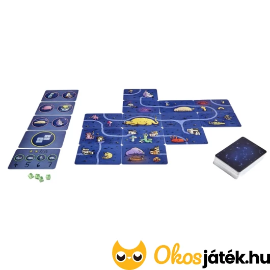 Lumenara felfedezői útvonaltervezős társasjáték