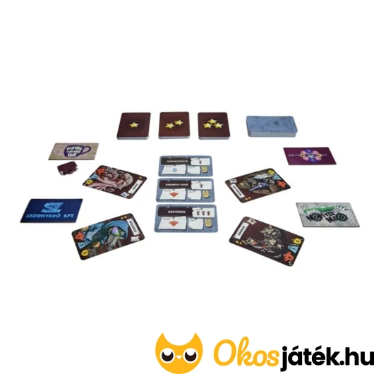 Monster HR társasjáték kártyái