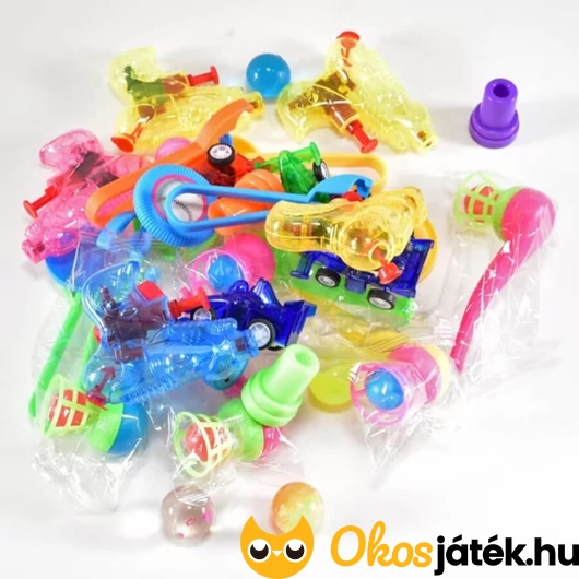 Apró játékok 30 db-os készlet születésnapra