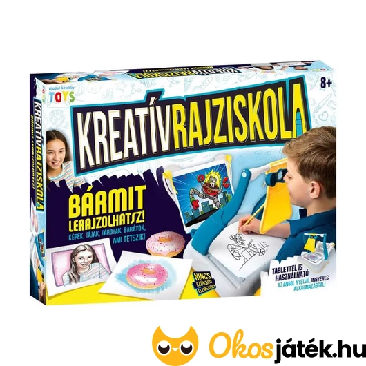 Kreatív rajziskola - Rajzoló és színező játék
