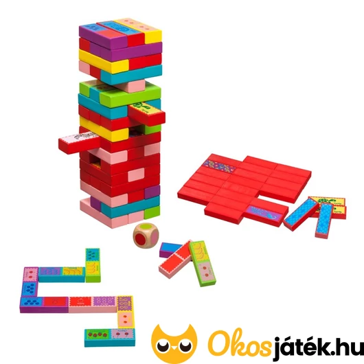Jenga, dominó, memória