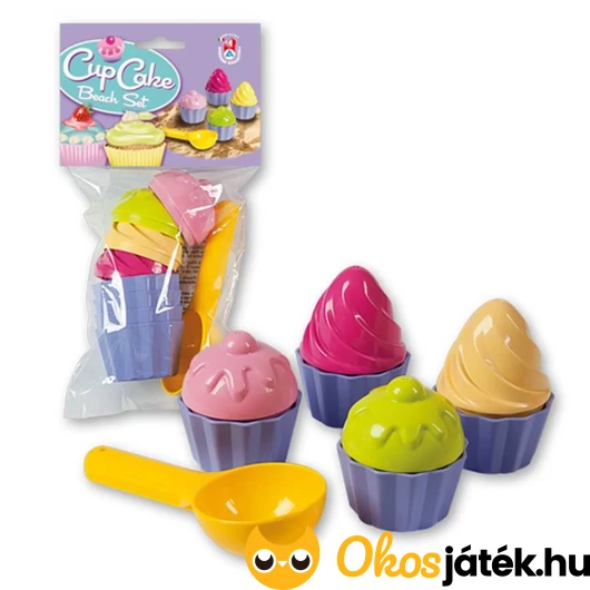 Muffin homokozó készlet