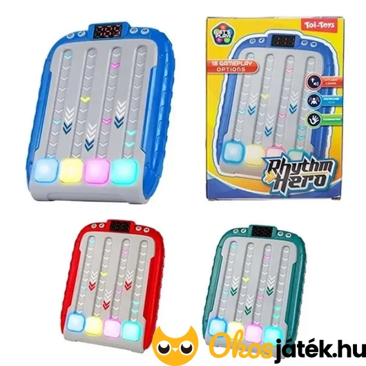 Kövesd a ritmust - gyorsasági, ügyességi játék