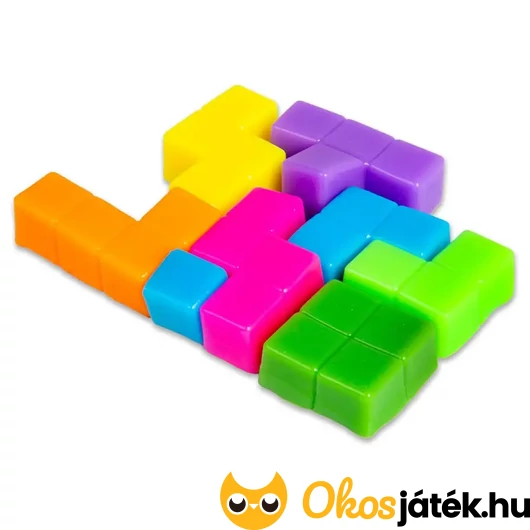 Ragadós 3D tetris