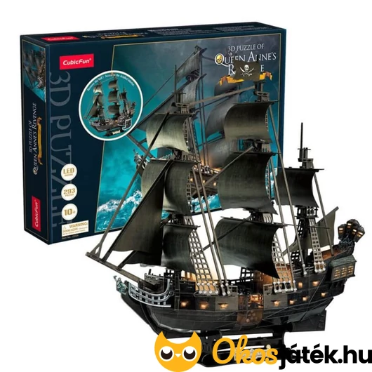 Cubicfun 3D puzzle - Anna királynő bosszúja LED világítással