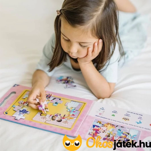 Hercegnős puzzle lányoknak