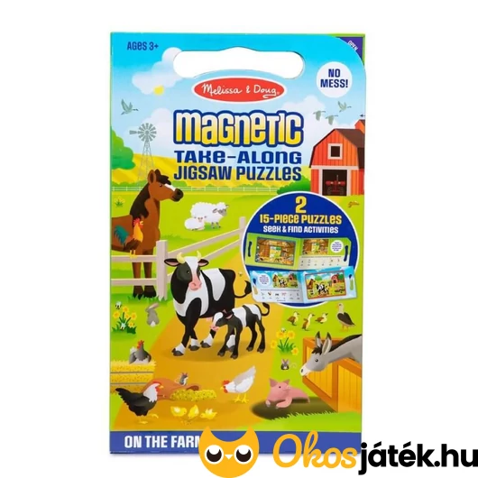 Melissa and Doug mágneses puzzle - Farm