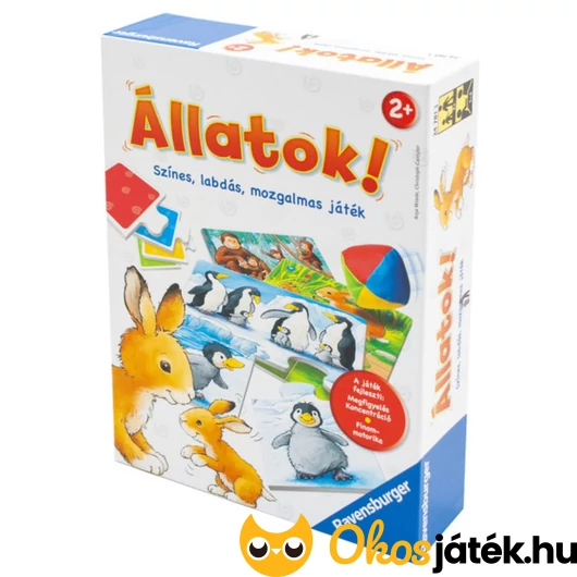 Ravensburger Játszva tanulva - Állatok társasjáték