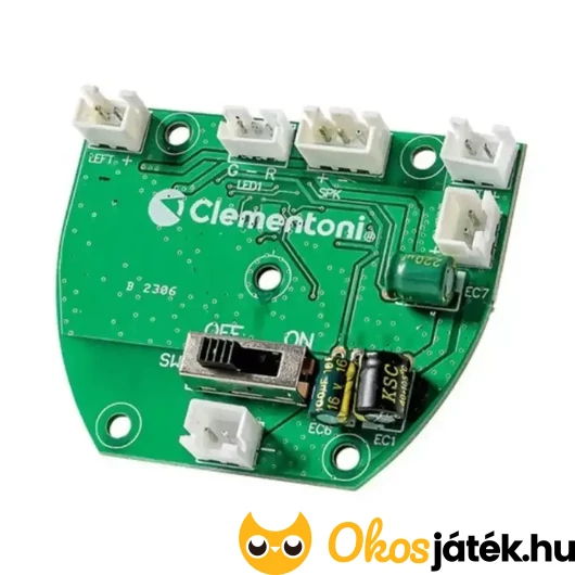 Clementoni programozható robot nyáklapja