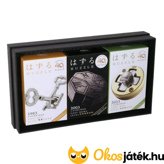 Huzzle: Cast 40. évfordulós limitált szett ördöglakat