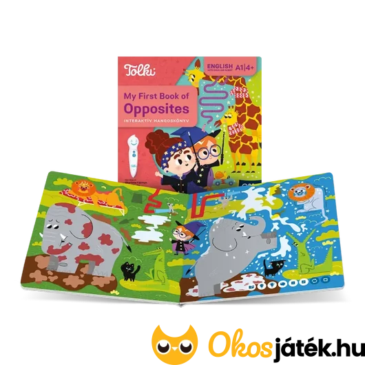 Tolki interaktív hangoskönyv - Angol nyelvű - Toll nélkül