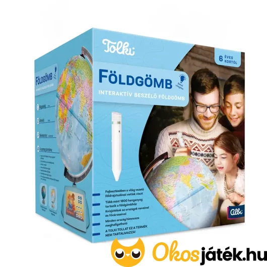 Tolki interaktív beszélő földgömb