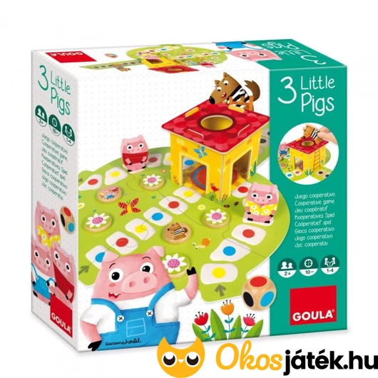 Goula- A három kismalac társasjáték