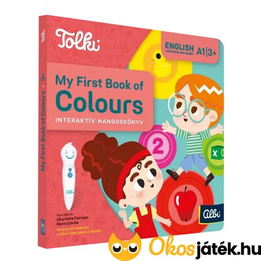 Tolki My first book of colours - színek, Angol nyelvű - Toll nélkül