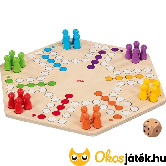 Ki nevet a végén társajsáték fa táblával