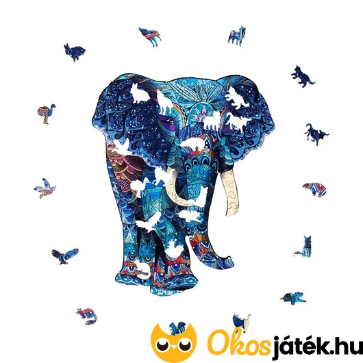 Forma kirakó elefánt