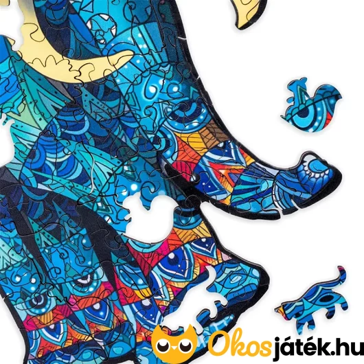 Jigsaw puzzle elefánt
