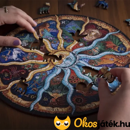 Kör alakú forma puzzle